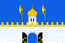 Flag of Sergiev Posad rayon (Moscow oblast)